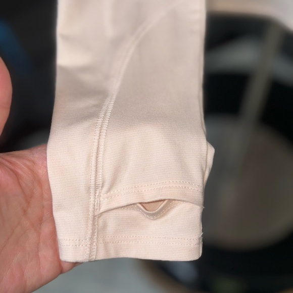 Zella Long Sleeve Performance Top – Light Peach (Size M) - Picture 2 of 4